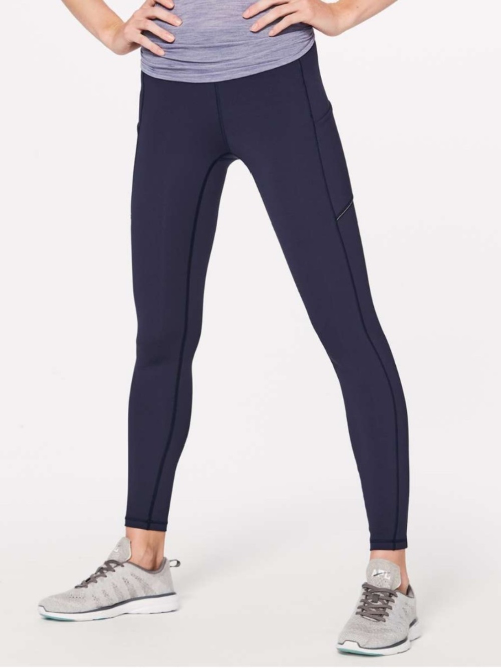 Lululemon Speed Up Tight Women's Size 6 Navy Performance Yoga Running Leggings